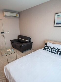 ให้เช่าคอนโด IDEO Mobi Sukhumvit Eastgate (ไอดีโอ โมบิ สุขุมวิท อีสท์เกต) - โซนพื้นที่ BTS บางนา - ห้องแบบ Studio 1ห้องน้ำ - ขนาดห้อง 22 ตรม. ชั้น 18