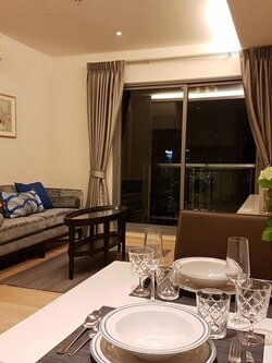 ให้เช่า H Sukhumvit 43 (เอช สุขุมวิท 43) ชั้น25 แต่งครบพร้อมอยู่