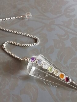 เพนดูลั่มหินคริสตัลควอตซ์