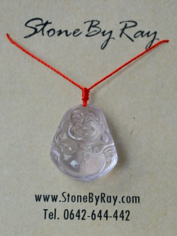 พระสังกัจจายน์หินอเมทิสต์ Amethyst