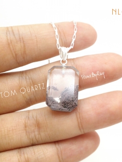 สร้อยคอเงินจี้หินโป่งข่าม