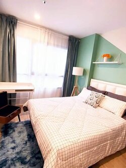 ปล่อยเช่าคอนโด IDEO New Rama 9 (ไอดีโอ นิว พระราม 9) - ห้องสวยน่าอยู่ 1ห้องนอน 1ห้องน้ำ 1ห้องครัว 1ห้องนั่งเล่น - ใกล้ ARL รามคำแหง / Foodland รามคำแหง - ขนาดห้อง 31 ตรม. ชั้น 17