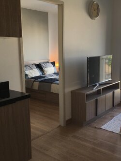 ให้เช่าคอนโด Chapter One the Campus Ladprao 1 (แชปเตอร์วัน เดอะแคมปัส ลาดพร้าว 1) - ตกแต่งเฟอร์ครบห้องมีเครื่องซักผ้าพร้อม