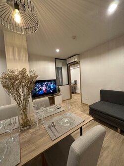 ให้เช่าห้องแบบ 2ห้องนอน 2ห้องน้ำ โซนพื้นที่ BTS อ่อนนุช และ BTS พระโขนง คอนโด The Excel Hideaway Sukhumvit 71 (ดิ เอ็กเซล ไฮด์ อะเวย์ สุขุมวิท 71) Low Rise ขนาดห้อง 60 ตรม. ชั้น 2 ตึก B