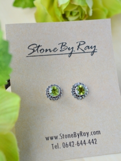 ต่างหูพลอยเพอริดอท