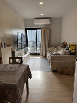 เลี้ยงสัตยว์ได้คอนโด Metris Pattanakarn - Ekkamai (เมทริส พัฒนาการ - เอกมัย) High Rise โซนพื้นที่ ARL รามคำแหง ถนนพัฒนาการ ให้เช่าห้องแบบ 2ห้องนอน 1ห้องน้ำ ขนาดห้อง 55 ตรม. ชั้น 12A ที่จอดรถ1คัน