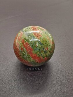 หินยูนาไคต์ลูกกลม Unakite Ball