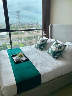 ให้เช่า THE LINE Wongsawang (เดอะ ไลน์ วงศ์สว่าง ) ขนาด32ตรม.วิวสระน้ำ