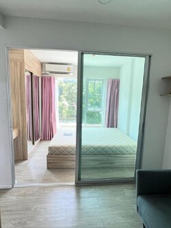 ปล่อยเช่าคอนโด Happy Condo Donmuang (แฮปปี้ คอนโด ดอนเมือง) - 1ห้องนอน 1ห้องน้ำ 1ห้องนั่งเล่น - ใกล้ สนามบินดอนเมือง - ขนาดห้อง 24 ตรม. ชั้น 3 ตึก C