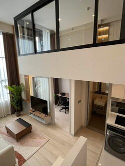 ปล่อยเช่าคอนโด Knightsbridge Prime Sathorn (ไนท์บริดจ์ ไพร์ม สาทร) - Duplex 1ห้องนอน 1ห้องน้ำ 1ห้องนั่งเล่น 1ห้องทำงาน - ใกล้ BTS ช่องนนทรี - ขนาดห้อง 58 ตรม. ชั้น 31