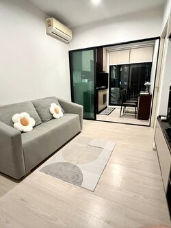 ปล่อยเช่าคอนโด เดอะ แกลเลอรี่ แบริ่ง (The Gallery Bearing) - ห้องมุม Private สุดๆ เฟอร์เครื่องใช้ไฟฟ้าครบครั้น - การเดินทาง: ใกล้ BTS แบริ่ง