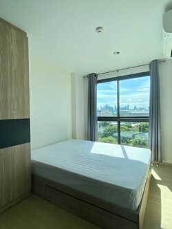 ปล่อยเช่าคอนโด The Excel Hideaway Sukhumvit 71 (ดิ เอ็กเซล ไฮด์ อะเวย์ สุขุมวิท 71) - 1ห้องนอน 1ห้องน้ำ 1ห้องนั่งเล่น 1ห้องครัว - ใกล้ BTS พระโขนง มีรถรับส่ง - ขนาดห้อง 28 ตรม. ชั้น 6 ตึก B