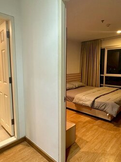 ให้เช่าห้องแบบ 1ห้องนอน 1ห้องน้ำ 1ครัวแยก โซนพื้นที่ MRT ห้วยขวาง คอนโด ยู ดีไลท์ แอท ห้วยขวาง สเตชั่น (U Delight @ Huaykwang Station) High Low Rise ขนาดห้อง 44 ตรม. ชั้น 8