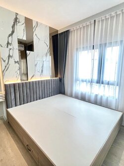 สนใจชมห้องติดต่อได้เลย Line ID: Smile-easy ปล่อยเช่าคอนโด Altitude Unicorn Sathorn-Tha Phra (อัลติจูด ยูนิคอร์น สาทร-ท่าพระ) - 1ห้องนอน 1ห้องน้ำ 1ห้องนั่งเล่น - ใกล้ BTS ตลาดพลู - ขนาดห้อง 34.56 ตรม. ชั้น 22