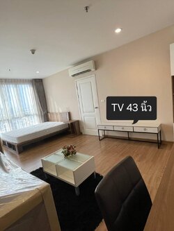 ให้เช่าคอนโด The Tree Bang Po Station (เดอะ ทรี บางโพ สเตชั่น) - ตกแต่งเฟอร์ครบมีเครื่องซักผ้าพร้อม - การเดินทาง: MRT บางโพ(สายสีน้ำเงิน) 200 เมตร