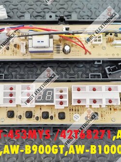 บอร์ด TOSHIBA(โตชิบาทดแทน) TOSHIBA พาร์ท42T68271 ใช้กับรุ่น AW-B1100CT AW-B1100GT AW-B900GT AW-B1000GT