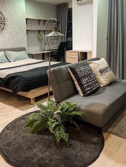 ให้เช่าคอนโด IDEO Q Chula - Samyan (ไอดีโอ คิว จุฬา - สามย่าน) - ตกแต่งเฟอร์ครบห้องสวยน่าอยู่มีเครื่องซักผ้า - การเดินทาง: MRT สามย่าน