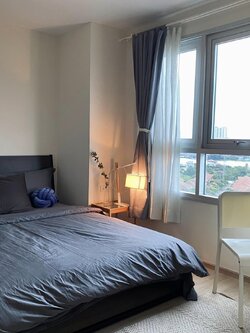 ให้เช่าคอนโด Rich Park @ Chaophraya (ริชพาร์ค แอท เจ้าพระยา) ตกแต่งเฟอร์ครบมีเครื่อซักผ้า ห้องมุม วิวแม่น้ำ เงียบสงบ