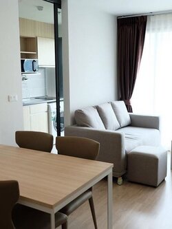 คอนโด IDEO O2 (ไอดีโอ โอทู) ให้เช่า 2ห้องนอนตึกBชั้น12เฟอร์ครบ