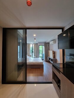 ปล่อยเช่าคอนโด ดิ ออริจิ้น รัชดา - ลาดพร้าว : The Origin Ratchada - Ladprao - โซนพื้นที่ MRT ลาดพร้าว - 1ห้องนอน 1ห้องน้ำ 1ห้องนั่งเล่น - ขนาดห้อง 27 ตรม. ชั้น 2