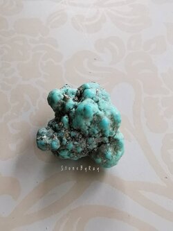 หินเทอร์ควอยส์ก้อนธรรมชาติ