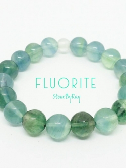 สร้อยข้อมือหินฟลูออไรต์