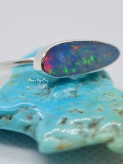 แหวนเงินพลอยโอปอลออสเตเรีย