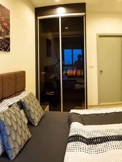 ปล่อยเช่าคอนโด ไอดีโอ โมบิ สุขุมวิท อีสท์เกต (Ideo Mobi Sukhumvit Eastgate) - 1ห้องนอน 1ห้องนั่งเล่น 1ห้องน้ำ - ใกล้ BTSบางนา - ขนาดห้อง 30 ตรม. ชั้น 22