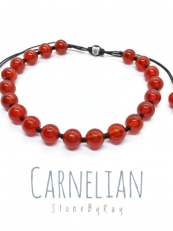 สร้อยข้อมือเชือกถักหินคาเนเลี่ยน