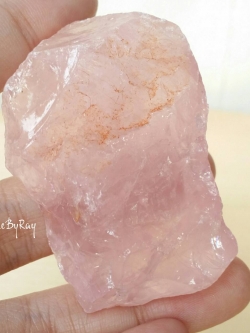 หินโรสควอตซ์ก้อนธรรมชาติ(Rose Quartz)