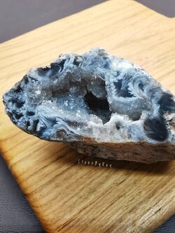 หินจีโอดอาเกตก้อนธรรมชาติ Geode Agate