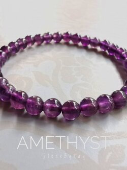 สร้อยข้อมือหินอเมทิสต์