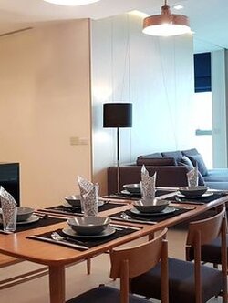 ปล่อยเช่าคอนโด The River (เดอะ ริเวอร์) เจริญนคร 13 - วิวแม่น้ำทุกห้อง 2ห้องนอน 3ห้องน้ำ 1ห้องอเนกประสงค์ 1ห้องนั่งเล่น - ใกล้ BTS เจริญนคร / ไอคอนสยาม - ขนาดห้อง 132 ตรม. ชั้น 53 ตึก A