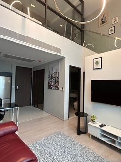 ปล่อยเช่าคอนโด Rhythm Sukhumvit 44/1 (ริทึ่ม สุขุมวิท 44/1) - Duplex 2 ชั้น 1ห้องนอน 1ห้องน้ำ 1ห้องนั่งเล่น 1ห้องครัว - ใกล้ BTS พระโขนง - ขนาดห้อง 60 ตรม. ชั้น 22