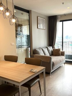 ให้เช่าคอนโด IDEO O2 (ไอดีโอ โอทู) High Rise โซนพื้นที่ BTS บางนา ห้องแบบ 2ห้องนอน 1ห้องน้ำ ขนาดห้อง 46.5 ตรม. ชั้น 21 ตึก B