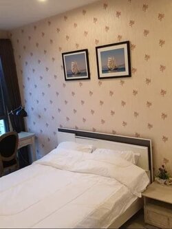 ให้เช่าคอนโด IDEO Mobi Sukhumvit Eastgate (ไอดีโอ โมบิ สุขุมวิท อีสท์เกต) ตกแต่งเฟอร์ครบ 1ห้องนอน ขนาด31ตรม. ห้องน่าอยู่