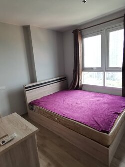 ให้เช่าคอนโด Rich Park @ Chaophraya (ริชพาร์ค แอท เจ้าพระยา) - ตกแต่งเฟอร์ครบมีเครื่องซักผ้า - การเดินทาง: MRT ไทรม้า