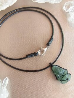 สร้อยคอเชือกจี้พระพิฆเนศหินอเวนเจอรีน