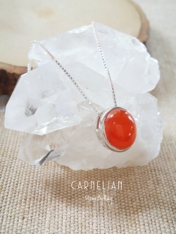 สร้อยคอเงินจี้หินคาเนเลี่ยน