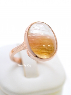 แหวนหินแองเจิลแพนท่อมควอตซ์