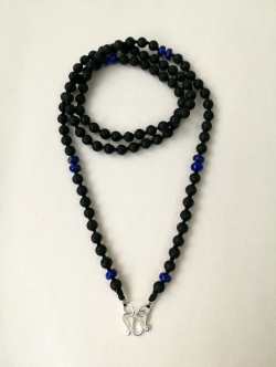 สร้อยประคำ108 หินลาวา