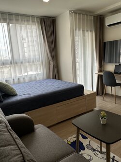 ให้เช่าคอนโด THE MUVE Pradipat (เดอะ มูฟ ประดิพัทธ์) โซน รถไฟฟ้า BTS สะพานควาย 1ห้องนอน / 1ห้องน้ำ ขนาดห้อง 24.5 ตรม. ชั้น 6