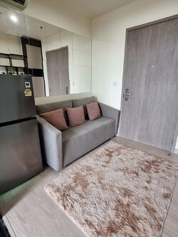 ปล่อยเช่าคอนโด เดอะ แกลเลอรี่ แบริ่ง (The Gallery Bearing) - 1ห้องนอน 1ห้องน้ำ 1ห้องนั่งเล่น 1ห้องครัว - ใกล้ BTS แบริ่ง - ขนาดห้อง 32.5 ตรม. ชั้น 7