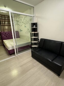 ปล่อยเช่าคอนโด Aspire Rattanathibet (แอสปาย รัตนาธิเบศร์) - 1ห้องนอน 1ห้องน้ำ 1ห้องนั่งเล่น - ใกล้ MRT แยกนนทบุรี - ขนาดห้อง 24 ตรม. ชั้น 6 วิวสระว่าย