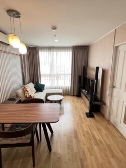 ปล่อยเช่าคอนโด U Delight Residence Pattanakarn-Thonglor (ยู ดีไลท์ เรสซิเดนซ์ พัฒนาการ-ทองหล่อ) - 1ห้องนอน 1ห้องน้ำ 1ห้องนั่งเล่น - ใกล้ ARL รามคำแหง - ขนาดห้อง 35 ตรม. ชั้น 7