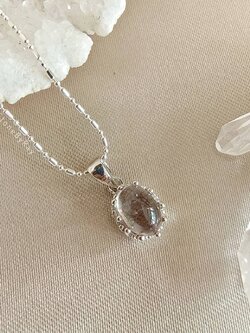 สร้อยคอเงินจี้หินซุปเปอร์เซเว่น Super seven