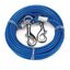 สายจูงสุนัข เชือกจูงสุนัข ความยาว 15 ฟุต สำหรับสุนัขไม่เกิน 60 ปอนด์ Dog Tie Out Cable