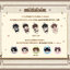 [เต้ามู่] DMBJ x 气球暖暖星 - พวงกุญแจตุ๊กตา 10 cm (ถอดเสื้อได้) ชุดย้อนยุค