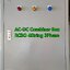 ตู้ AC-DC combiner ใช้กับงานติดตั้งระบบโซล่าเซลล์ แบบ 4 สตริง 20-40กิโลวัตต์ 3เฟส พร้อมเบรคเกอร์กันไฟดูด RCBO AC-DC Combiner Box RCBO 4String 3Ph