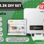 SOFAR ONGRID 3.3K DIY Set ชุดโซล่าเซลล์ระบบออนกริดพร้อมติดตั้ง ชุดติดตั้งด้วยตัวเอง อุปกรณ์ครบชุด (ยกเว้นแผงโซล่าร์)